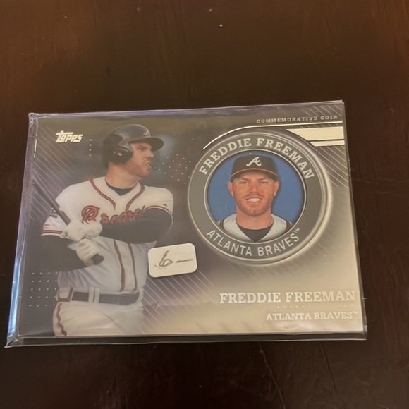 Freddie Freeman Atlanta Braves commemorative medallion/coin 1st home run/2020 2 - Picture 4 of 7